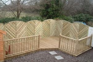 View 2 from project Garden Decking Ideas