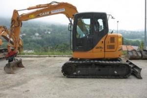 Case excavator CX75SR from project Machinery & Equipment