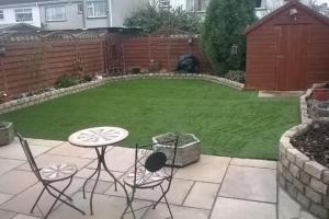 Large open north facing site from project Artificial Grass