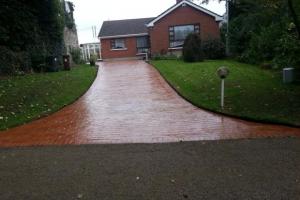 And after! from project Concrete Imprint Paving