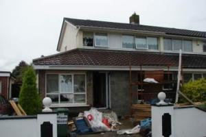 Before from project Cabinteely Exterior Renovation