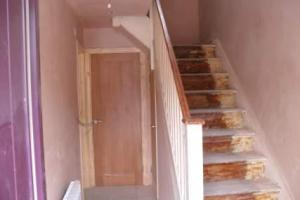 Stairs and internal doors - replaced. from project Powerscourt Extend,Renovate