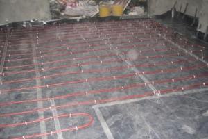 Underfloor heating from project Rathmines Renovation and Extension