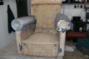 Work in progress on an armchair.  from project Chair Upholstery Dublin