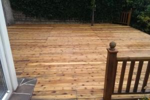 After from project Deck Cleaning and Restoration