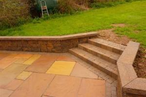 View 2 from project Sandstone Patio, Wall, Steps Rathcormac