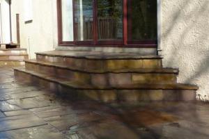 View 10 from project Sandstone Patio With Steps Whitechurch