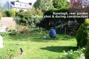 View 1 from project Large Garden, Ranelagh, Dublin 6
