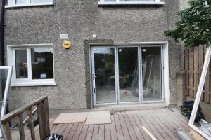 New folding patio doors. from project Full Home Renovation in Dublin 18