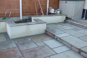 View 6 from project Multilevel Sandstone Patio