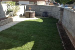 After from project Raheny Limestone Patio