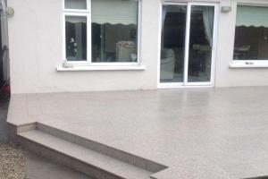 View 2 from project Sleek Garden Patio, Lucan